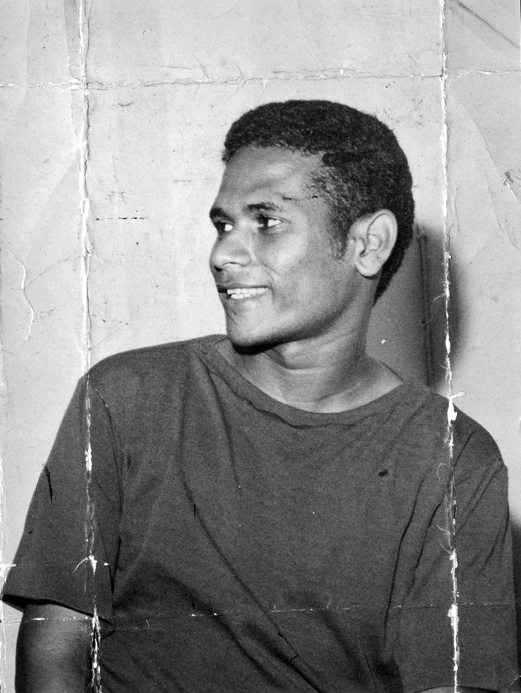 O jovem Ederaldo Gentil, em 1969, quando já era destaque como compositor de sucessos de escolas de samba do carnaval baiano. Crédito: Arquivo A Tarde