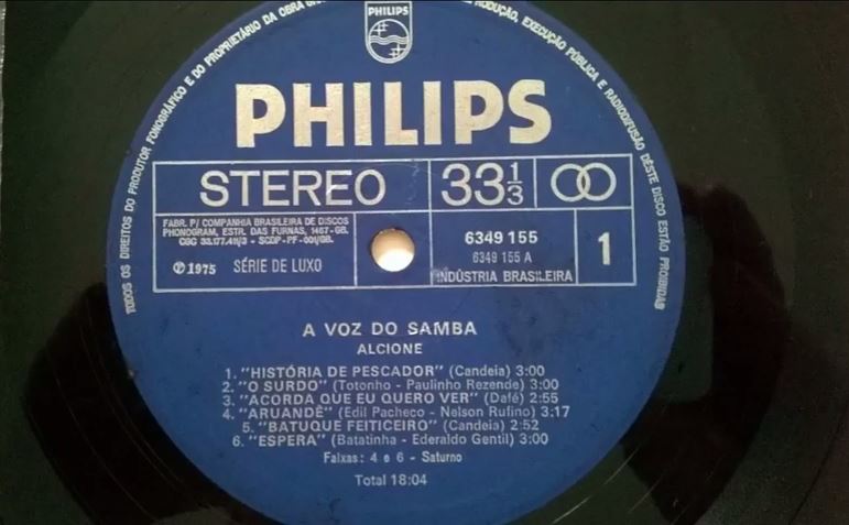 Composição de Ederaldo Gentil e Batatinha gravada por Alcione no disco “A Voz do Samba” (1975).