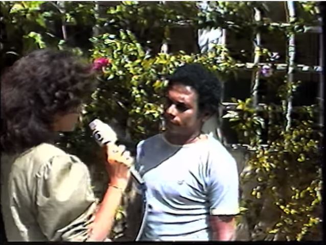 Ederaldo Gentil em entrevista nos anos 80 para a TV Aratu (à época, retransmissora da TV Globo em Salvador). Vídeo gentilmente cedido pela TV Aratu ao Acervo Ederaldo Gentil.