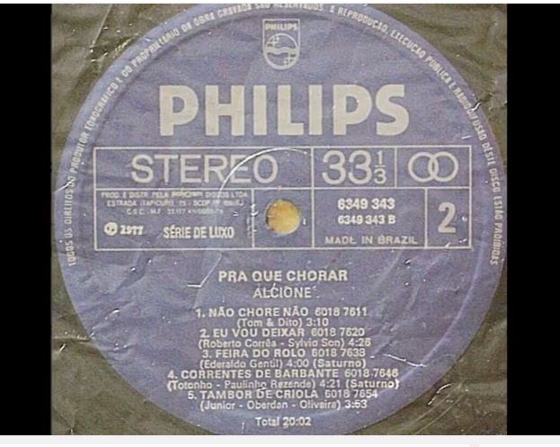 Composição de Ederaldo Gentil, gravada por Alcione no disco "Pra que Chorar..."(1977).